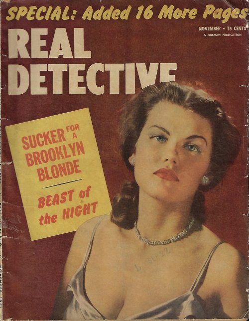 REAL DETECTIVE - Real Detective: November, Nov. 1951