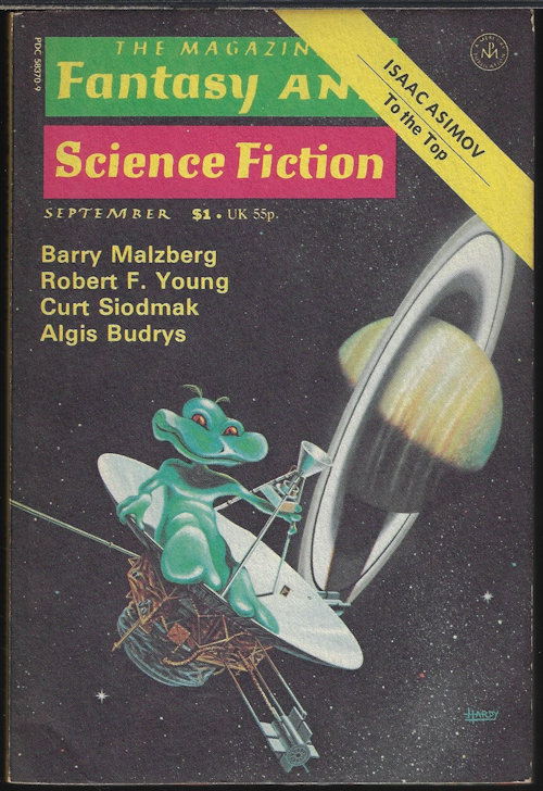 F&SF (ALGIS BUDRYS; HERBIE BRENNAN; JANE YOLEN; CURT SIODMAK; ROBERT F. YOUNG; LIZ HUFFORD) - The Magazine of Fantasy and Science Fiction (F&Sf): September, Sept. 1976 (